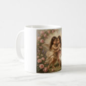 romantische engelen mok || cadeaus voor haar  (Voorkant links)