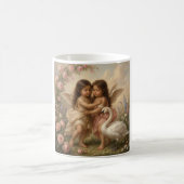 romantische engelen mok || cadeaus voor haar  (Center)