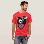 Romantische familie t-shirt (Voorkant volledig)