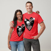 Romantische familie t-shirt (Unisex)