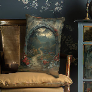 Romantische Fantasy Horror Dracula's Castle Gothic Accent Kussen