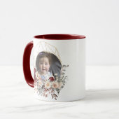 Romantische Floral Foto Mok (Voorkant links)