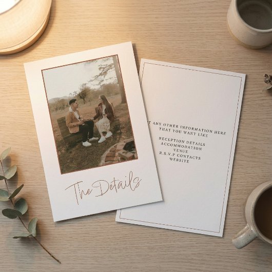 Romantische foto De Details Behuizing Kaart