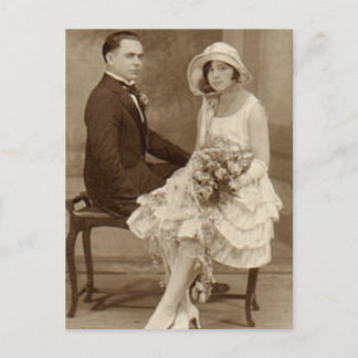  Romantische foto's en groomfoto's Briefkaart