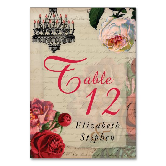 Romantische Franse Ephemera Bridal | Bruiloft Kaart (Achterkant)