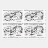 Romantische Franse reclame Inpakpapier Vel (Voorkant 2)