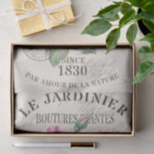 Romantische  Franse roze pony Flower Tissuepapier (Geschenk)