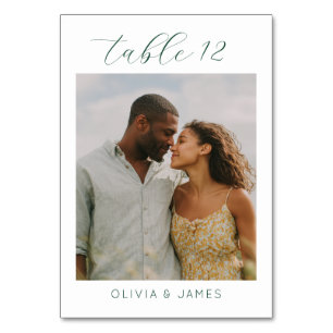 Romantische Gedempte Minimalistische Foto Kaart