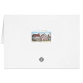 Romantische gekleurde Rozen Eiffeltoren (Achterkant Horizontaal)