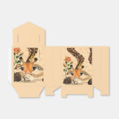 Romantische Giraffe - Gentleman - Funny Bedankdoosjes (Uitgevouwen)