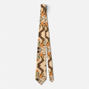 Romantische Giraffe - Gentleman - Funny Stropdas