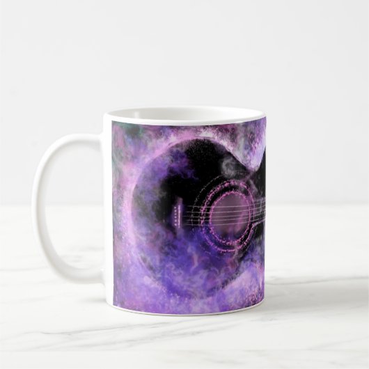 Romantische Gitaar Koffie Mok (Links)