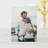 Romantische Goedemorgen Liefde Kaart (Gele Bloem)