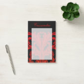 romantische Gothic in Blood Red gepersonaliseerd Post-it® Notes (Kantoor)