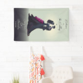 Romantische Gotische Lovers Elegant Bruiloft Welko Spandoek (Insitu)