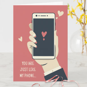 Romantische Grappige Valentijnkaart – Voor Hem Kaart