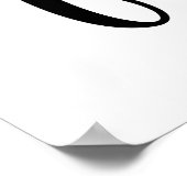 Romantische huwelijksliefdesquote poster (Hoek)