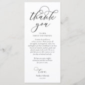 Romantische instelling voor een binnenplaats Dank  Programma (Voorkant)