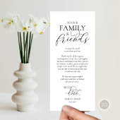 Romantische instelling voor een binnenplaats Dank Programma