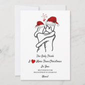 Romantische kerstKaart (Voorkant)