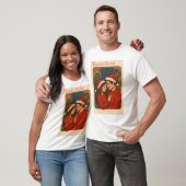 Romantische Kerstmis T-shirt (Unisex)