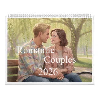 Romantische koppels 2026 kalender 00B