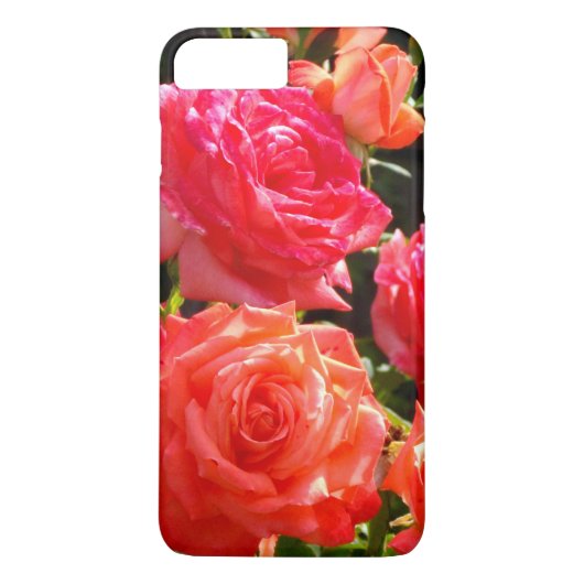 Romantische koraalRozen Case-Mate iPhone Case (Achterkant)