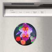 Romantische Kosmos door Power Flower Magneet (Insitu (Vaatwasser))