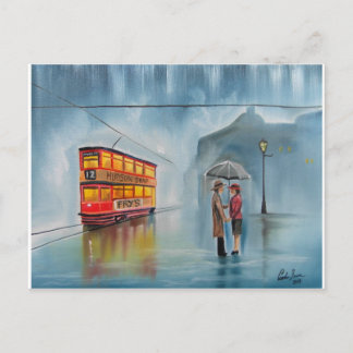 ROMANTISCHE KOUPELDAG UMBRELLA BRIEFKAART