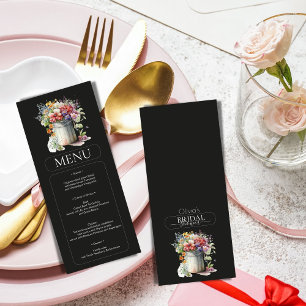 Romantische Lente Bloemen Vaas Vrijgezellenfeest M Kaart