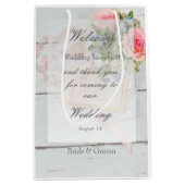 Romantische  lente, geschikt voor bruiloft medium cadeauzakje (Voorkant)