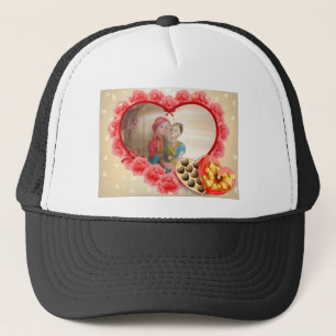 Romantische liefde Hart Art Print Trucker Pet