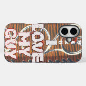 Romantische liefde - I Love My Guy Tekstontwerp Case-Mate iPhone Case (Achterkant (horizontaal))