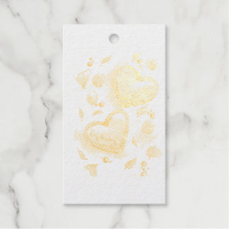 Romantische Liefde in Bloom Cadeaulabels