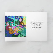 Romantische liefdesverklaring kaart (Binnen)