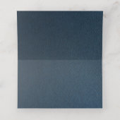 Romantische marine & roze bloemen (Binnenkant ongevouwen)