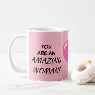 Romantische Mokken, jij bent een geweldige vrouw! Koffiemok