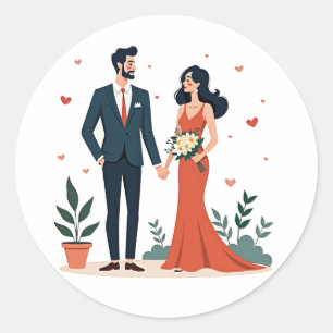 Romantische Moment Stickers