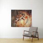 Romantische momenten wandkleed (In Situ (horizontaal))