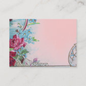 ROMANTISCHE MONOGRAM VISITEKAARTJE (Achterkant)