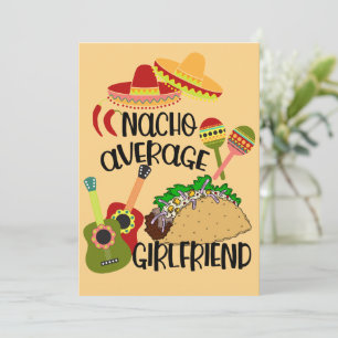 Romantische Nacho Je Gewone Vriendin Kaart