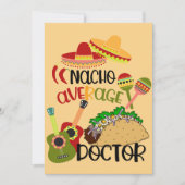 Romantische Nacho Uw gemiddelde woordspeling Docto Feestdagenkaart (Voorkant)
