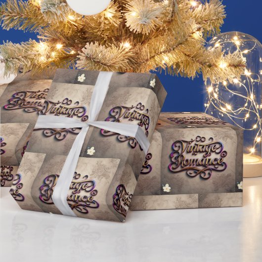 Romantische  nachten cadeaupapier (Feestdagen)