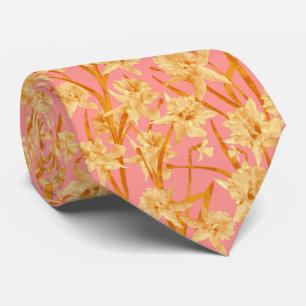 Romantische narcis stropdas