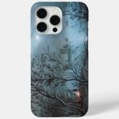 ROMANTISCHE NOCTURNE LANDSCHAP IN BLAUW Case-Mate iPhone CASE (Achterkant)