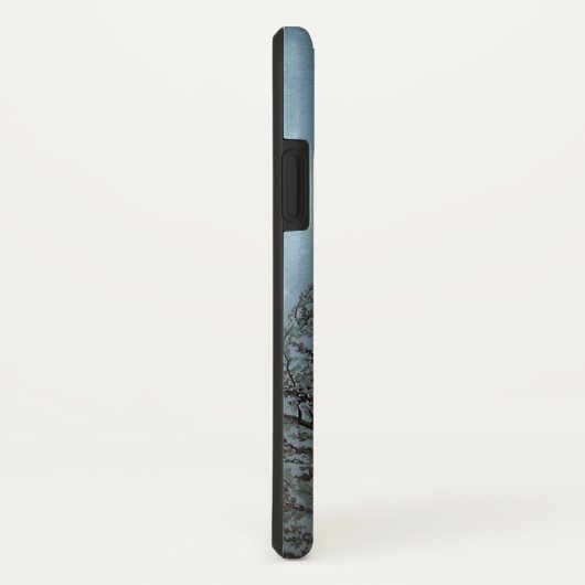 ROMANTISCHE NOCTURNE LANDSCHAP IN BLAUW Case-Mate iPhone CASE (Achterkant/rechts)