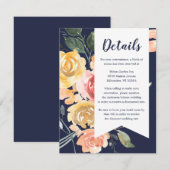 Romantische ontmoeting informatiekaartje (Voorkant / Achterkant)