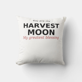 Romantische Oogstmaan Kussen Cadeau voor Couples