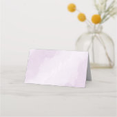 Romantische paarse en witte florale griep (Achterkant)