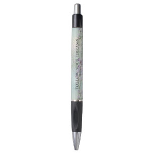 Romantische paarse lavendel bloem pen